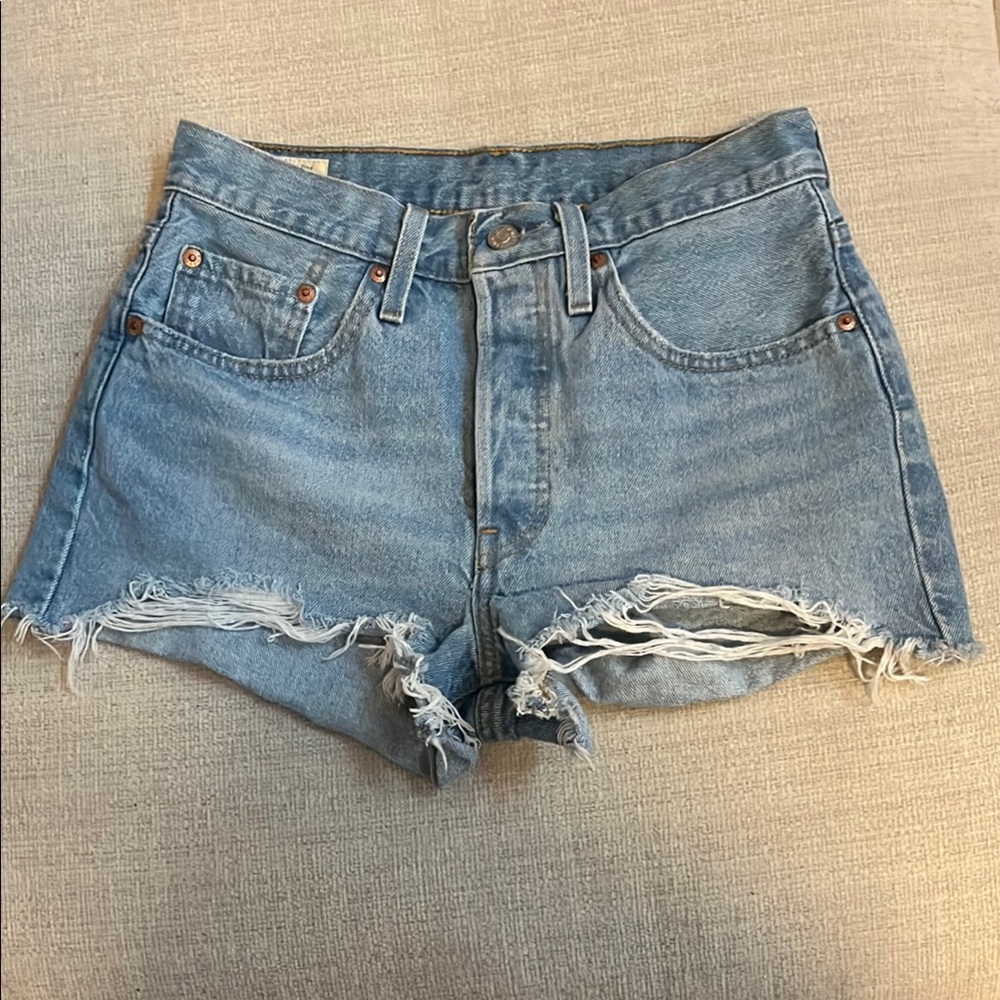 LEVI'S Blue Jean Shorts